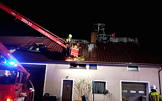 Uchodźcy poszkodowani w pożarze mają zapewniony dach nad głową